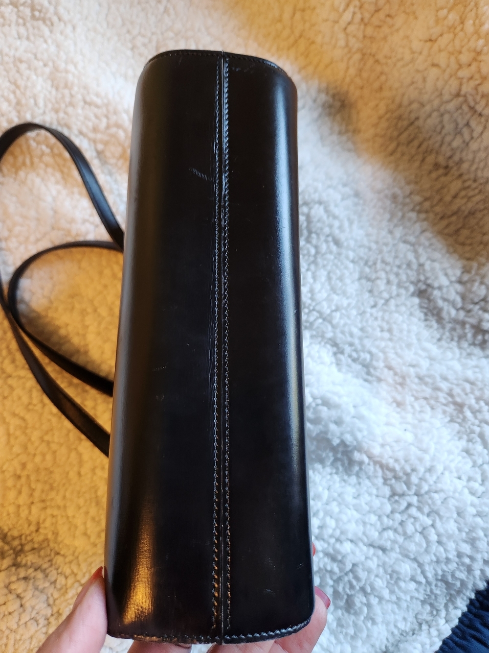 Dior Classic Black Leather Shoulder Bag - Picture 8 of 16